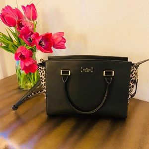 Kate Spade Grove Street Leopard Print LANA 👛